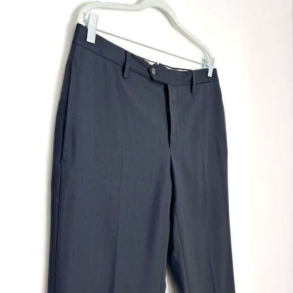 Domenico Vacca pinstripe Suit in dark navy - Picture 6 of 13